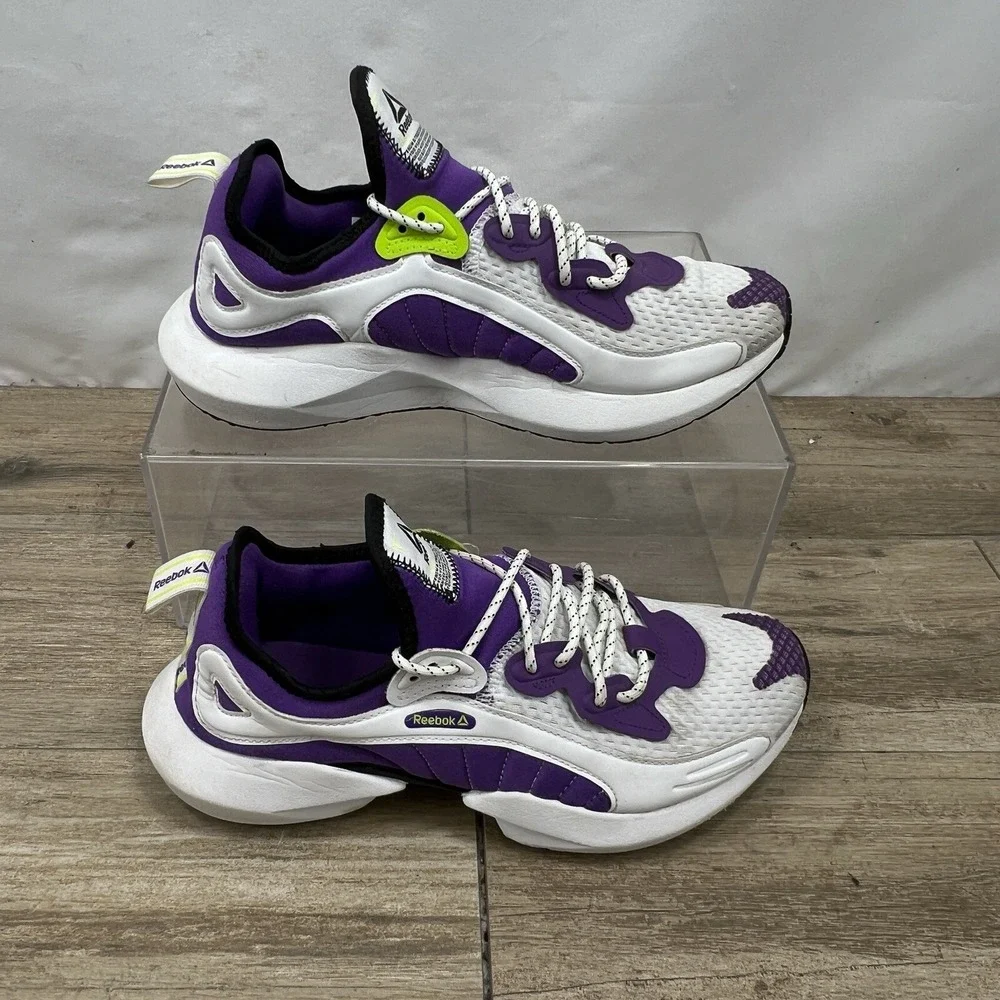 Reebok Sole Fury 00 DV9250 Womens Size 9.5 White/Purple - Picture 2 of 10